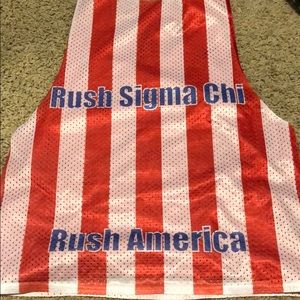 Sigma chi crop top small